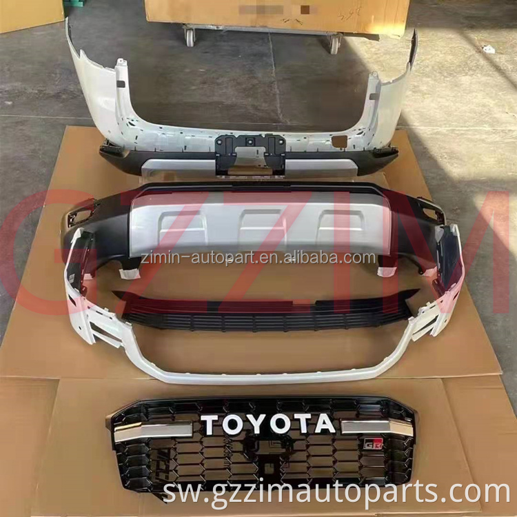 Mbele ya nyuma bumper grille mwili vifaa gr toleo la mwili wa LC300 2019+